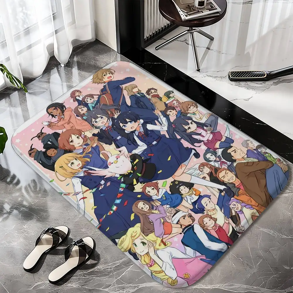 

Tamako Love Story Floor Mat Printed Large Carpets Room And Bedroom Carpets Bathroom Anti Slip Door MATS Small Carpets