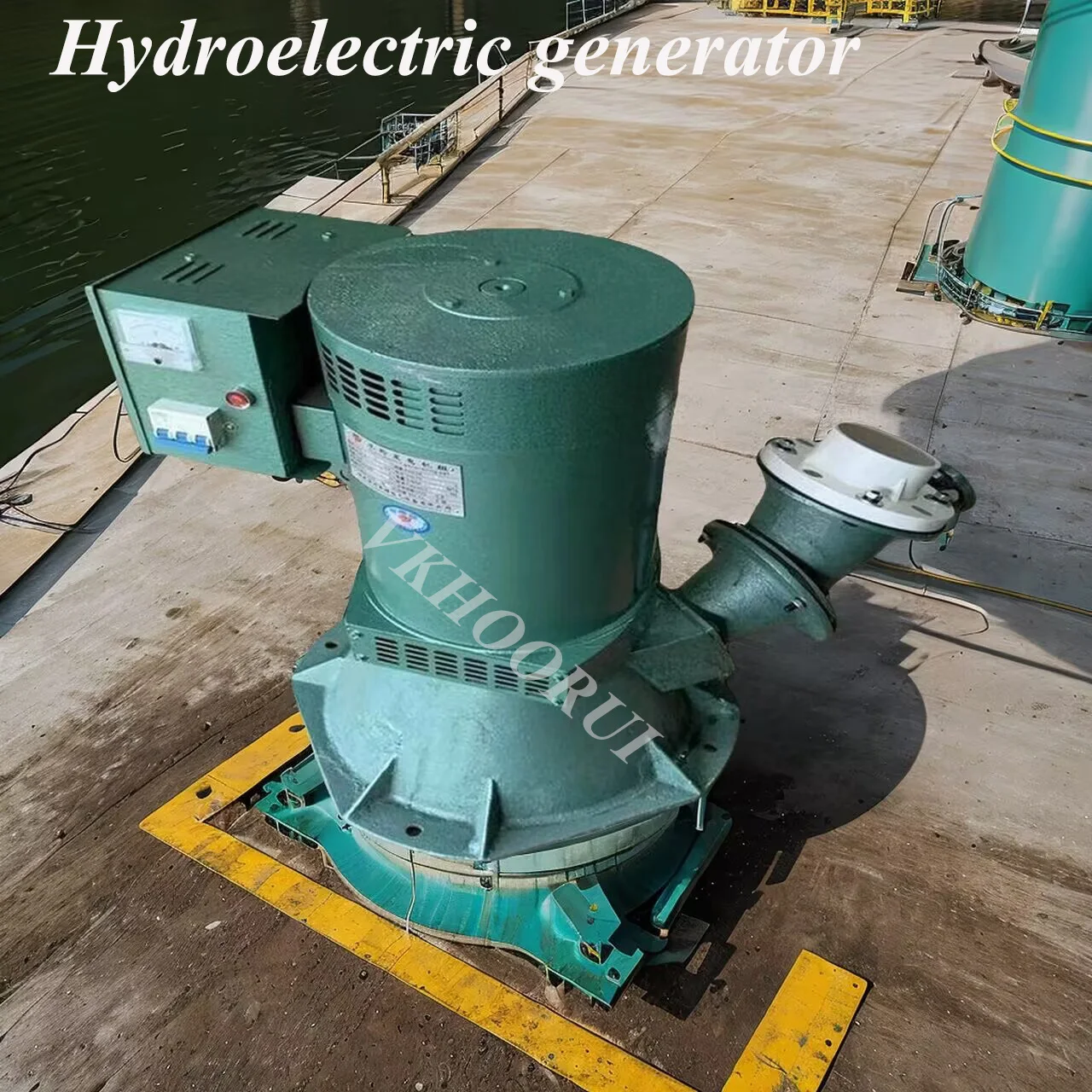 

30KW 50KW 100KW High Power Hydroelectric Generator 380V 400V Three Phase Outdoor Household Hydraulic Water Turbine Alternator