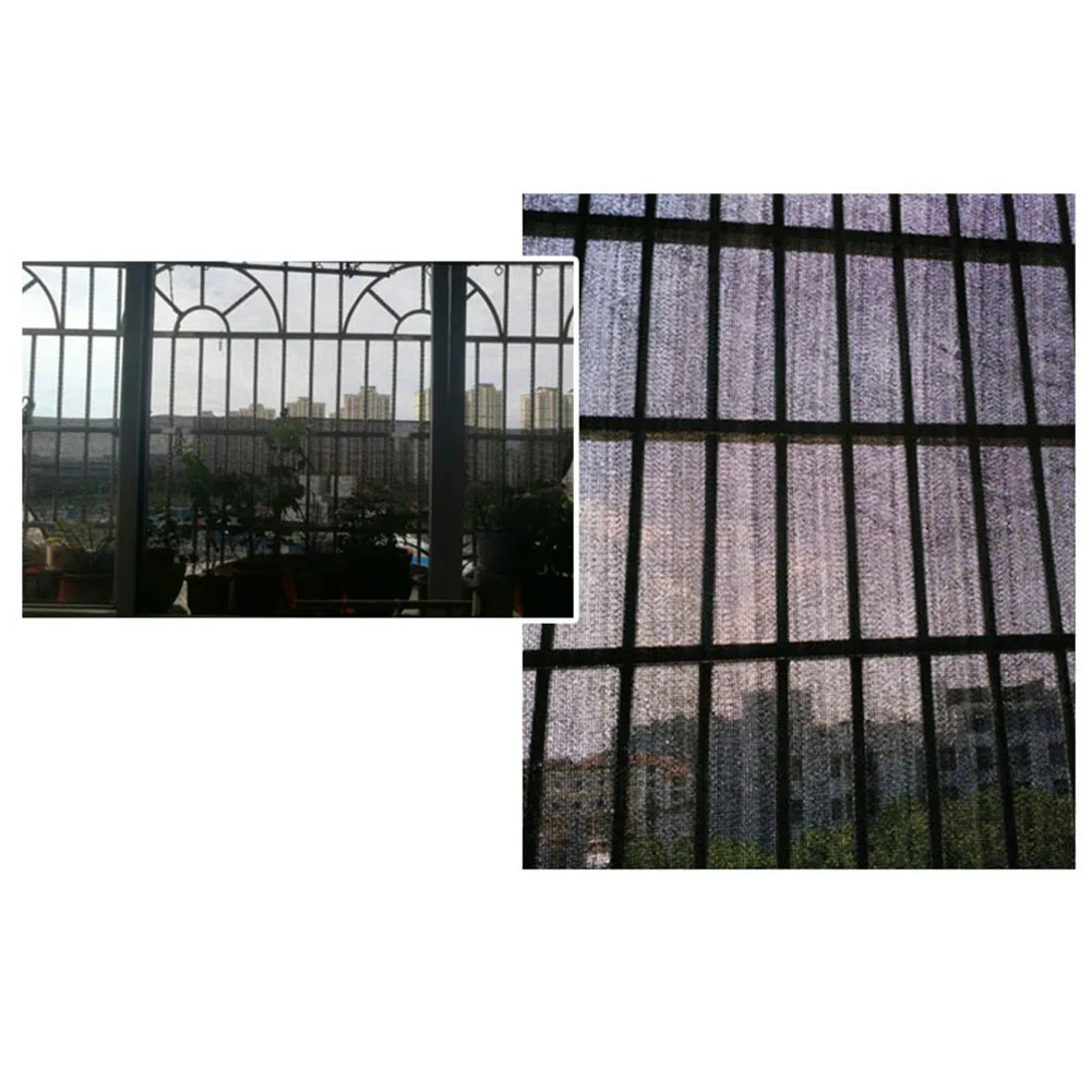 Fencing Mesh Shade Net  Black Privacy Screen  Reliable and Long Lasting  Excellent for Gardens  Greenhouses  and Tennis Courts