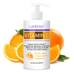 Vitamin C Fruit Kojic Acid Body Lotion Moisturizing and hydrating Body Skin Protecting Elasticity and Whitening Skin Oil Control