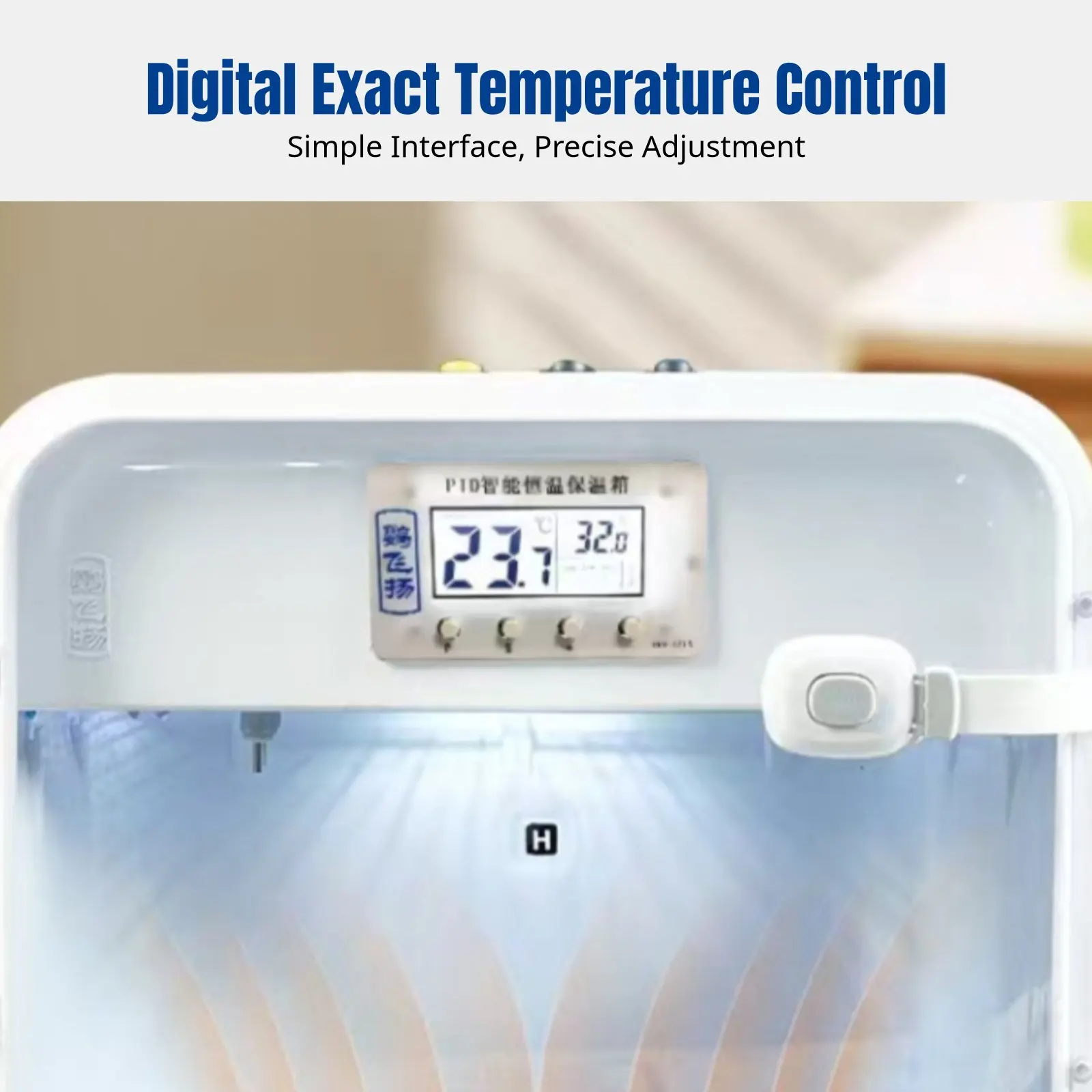 Pet Bird Incubator, Dual Temperature Control, Warm Air Brooder, For Parrots, Chicks, Cockatiel, Lovebird