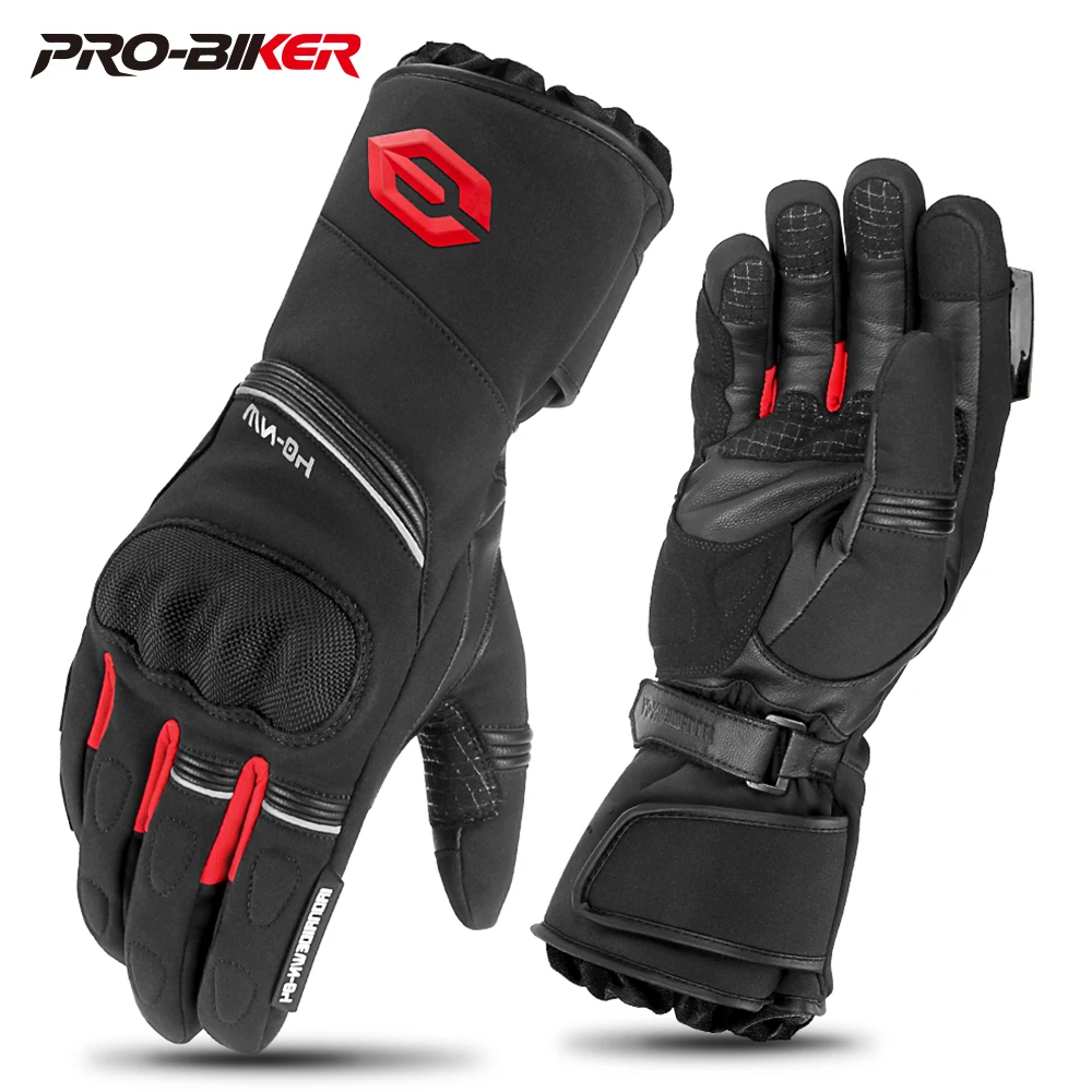 

Motorcycle Gloves Winter Warm Outdoor Motorbike Riding Gloves Windproof Motocross Full Finger Racing Gloves Touch Screen M-2XL