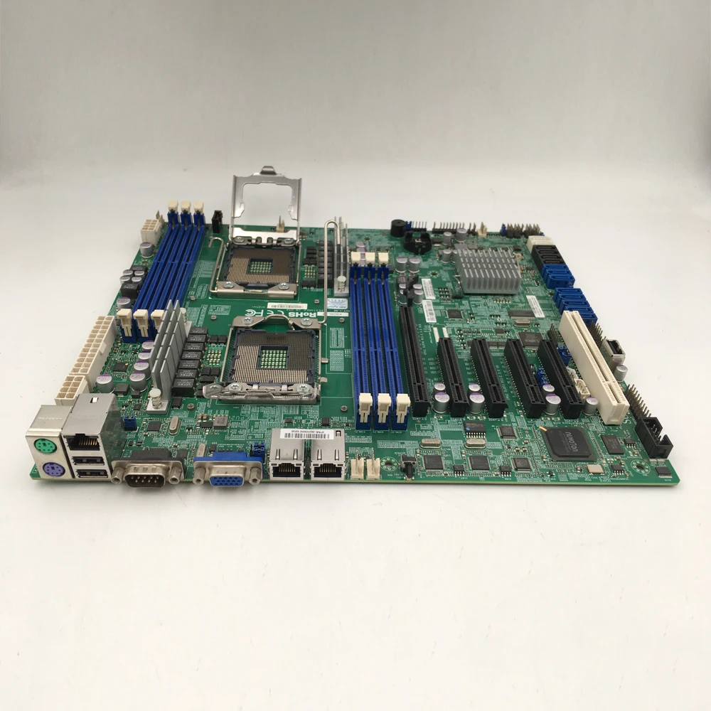 Для материнской платы Supermicro LGA1356 с поддержкой процессора E5-2400 V2 DDR3 встроенный IPMI 2,0 и KVM со специальной локальной сети X9DBL-3F