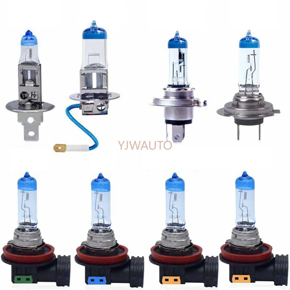 Halogen Headlight Lamp H1 H3 H4 H7 H8 H9 H11 9005 Car Light Headlamp Bulbs Fog Lamp Auto Light ( 1 Pcs )