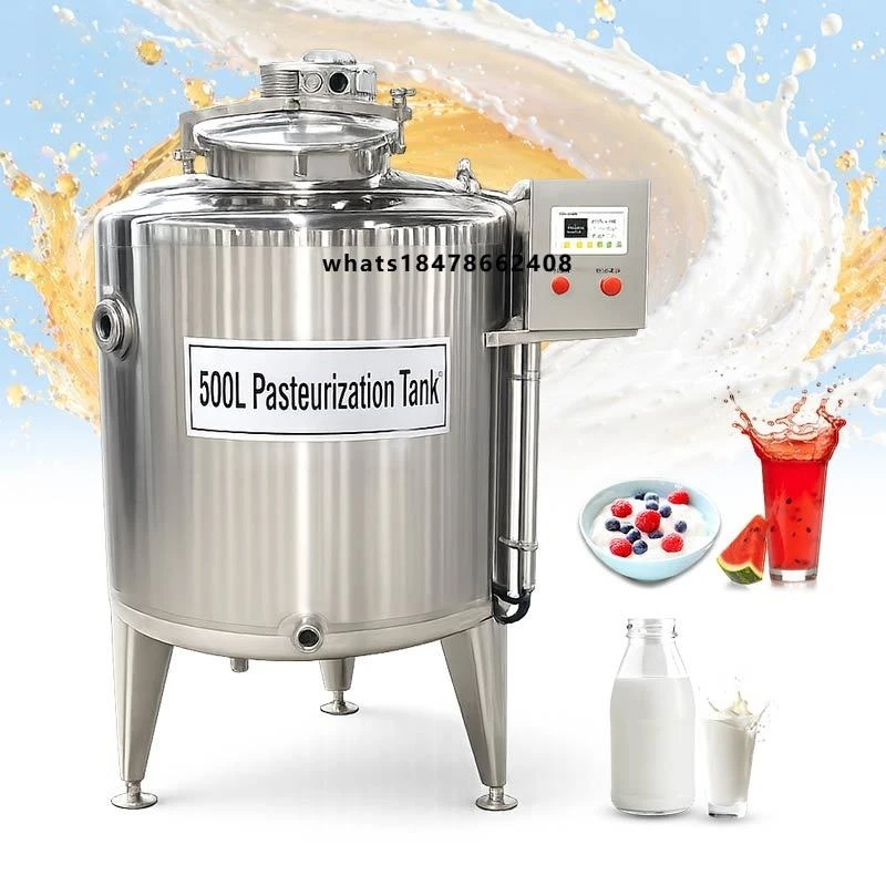 Pasteurizador De Leche Pasteurizer Mini 1000 Liter Milk Fruit Juice Small Egg Pasteurization Machine