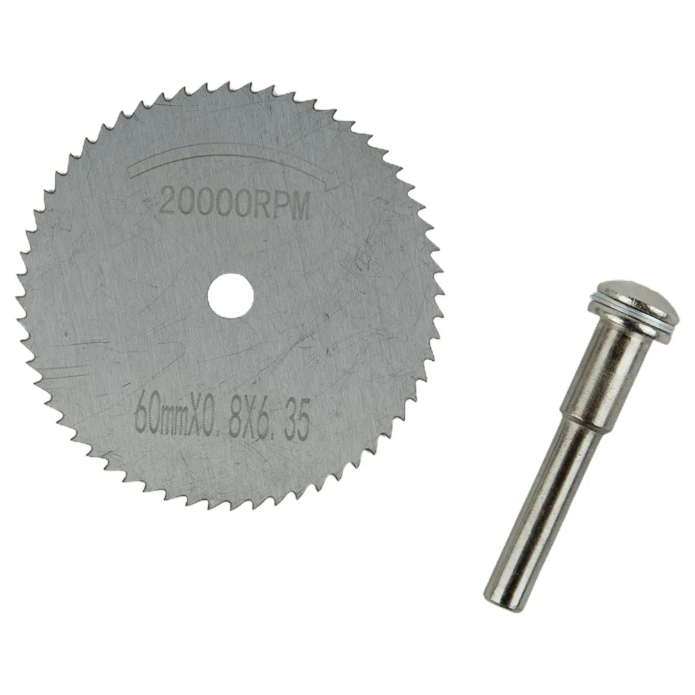 50 60mm HSS Cutting Discs Circular Saw Blade Connecting Rod Sets For Cutting Metal Gypsum Board PVC Pipe Wood Power Tools