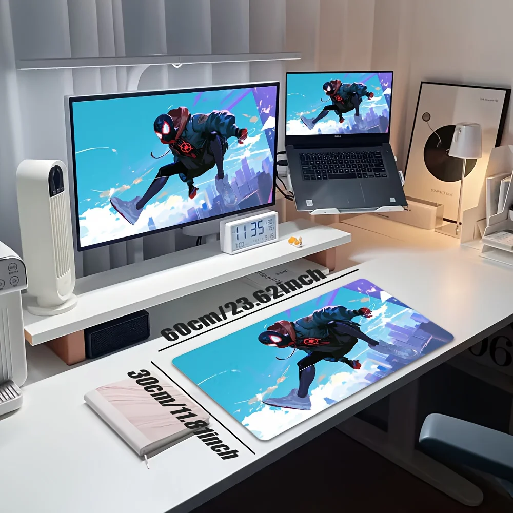 1pc Large Size Computer Desk Mat, Suitable for Gamers, High-Definition Gaming Mouse Pad, Marvel Style Series S-Spiderman Theme P