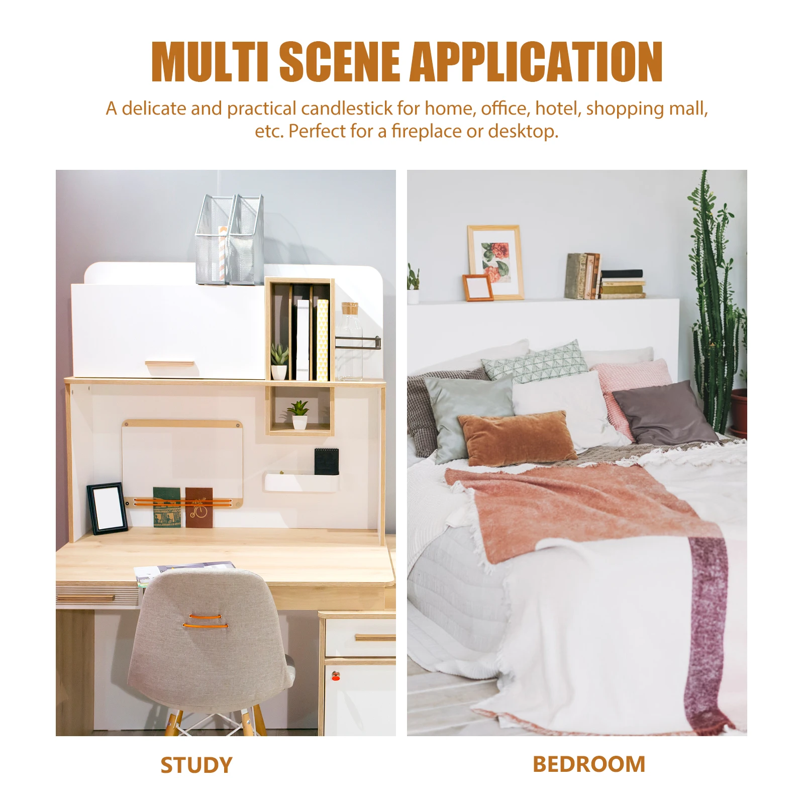 

3 Holder Glass Candelabra French Style Branches Candlestick Decorative Stand for Dining Table Wedding Holiday