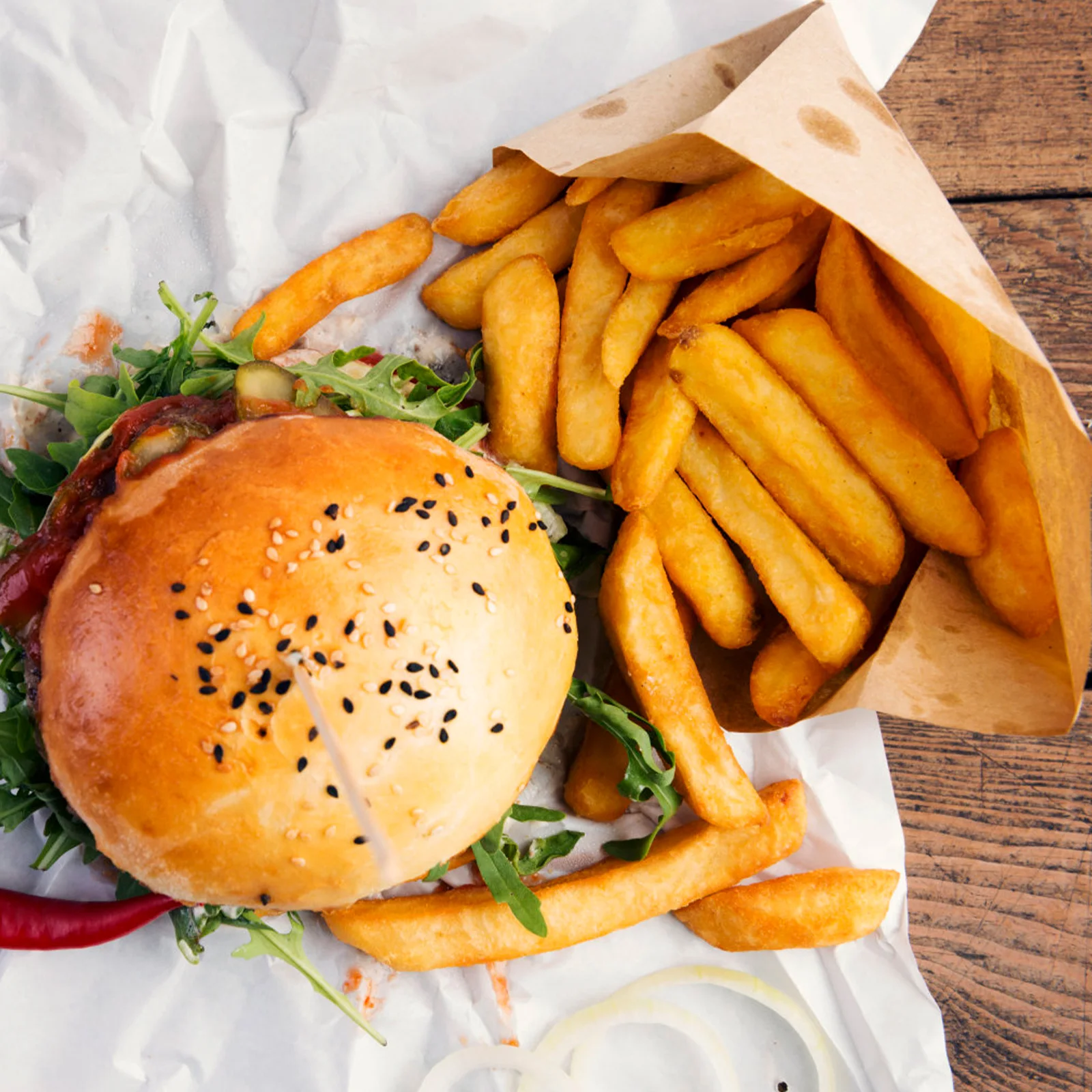 

200Pcs Oil Absorbing Greaseproof Paper Yellow Beige Snack Food Wrapping Sheets Disposable Party Supplies Fried Food Paper