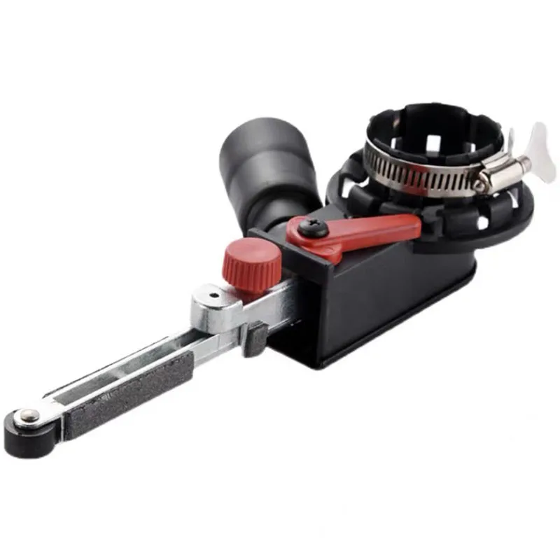 Winkel schleifen gürtel maschine mini gürtel maschine kopf polieren polieren schleifen maschine DIY micro änderung schleifen maschine