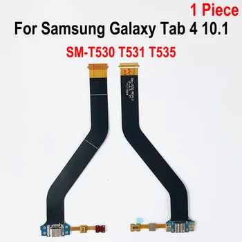 כבל גמיש לחיבור יציאת USB לטעינה עבור Samsung Galaxy Tab 4 10.1 T530 SM-T530 T531 T535
