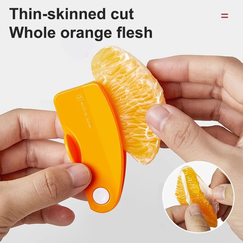 New Orange Peeler Stripper Orange Device Peeling Knife Juice Helper Citrus Opener Creative Kitchen Fruit Vegetable Tool