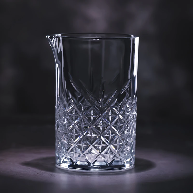 

Lead-Free Glass Engraving Blending Cup Mixing Glasses