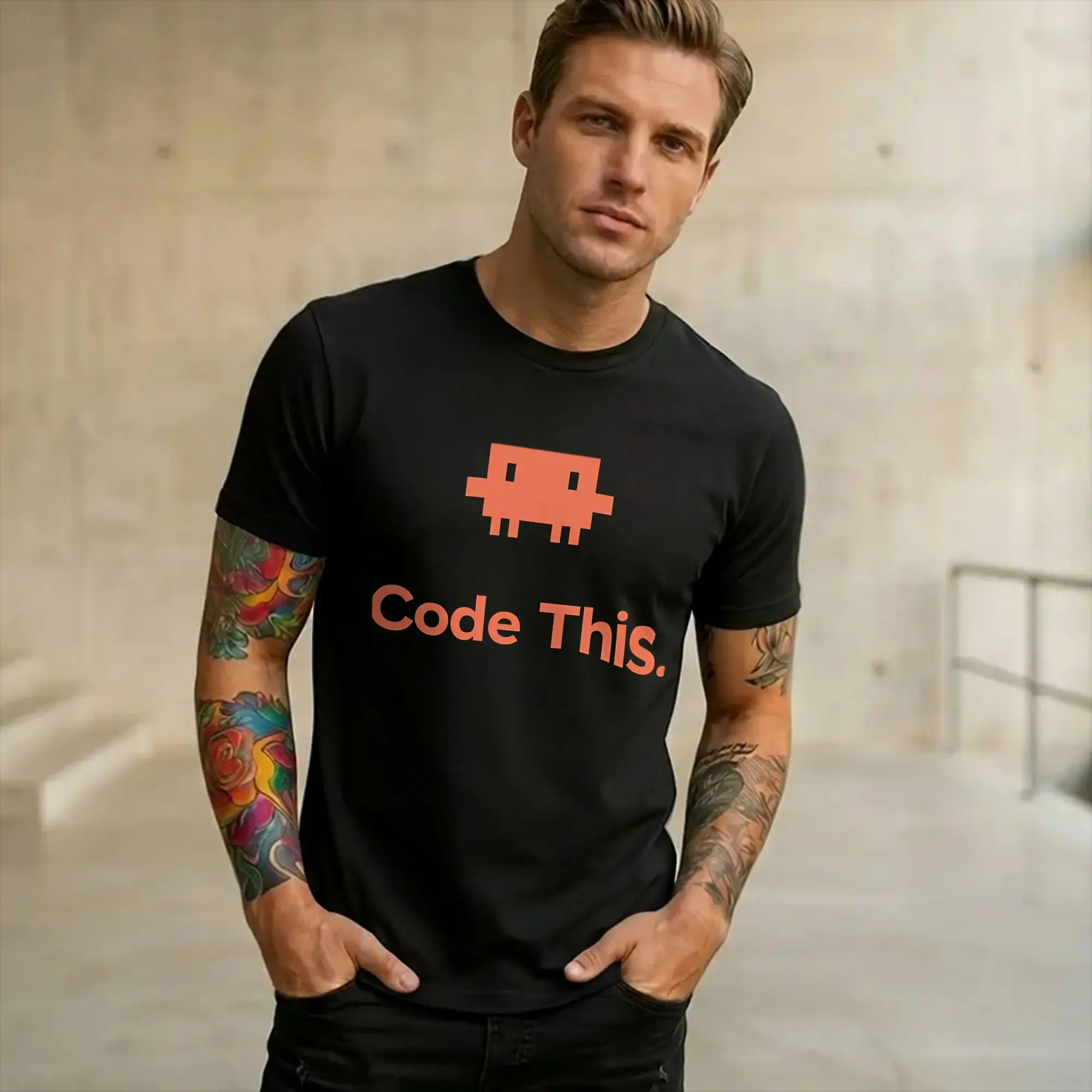 Claude Code Printed T Shirts Men Women  Cotton  Tee Shirt Clothing