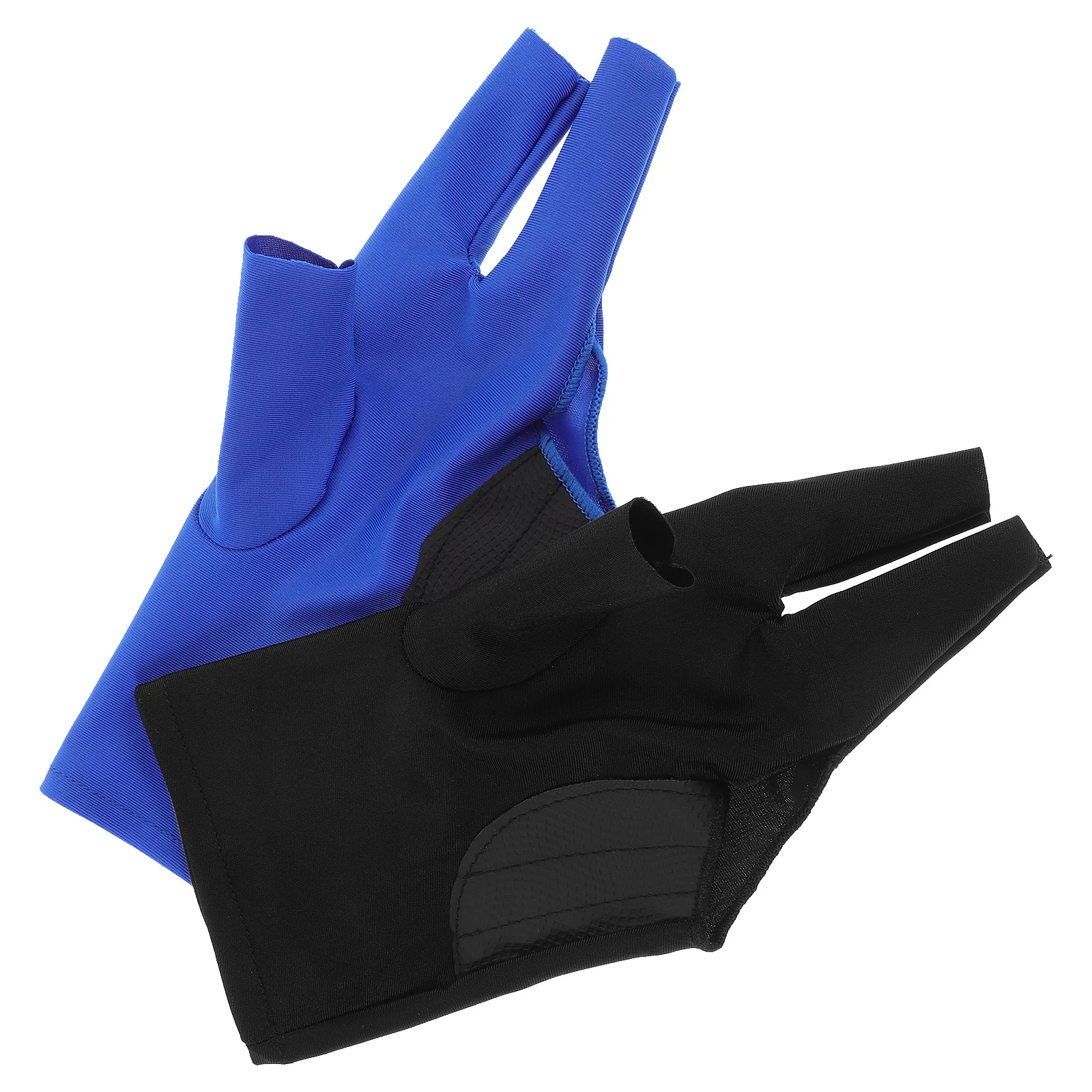 2개입 통기성 당구 장갑 조절 가능한 탄력성 스누커 장갑 미끄럼 방지 보호 풀 큐 액세서리 편안함