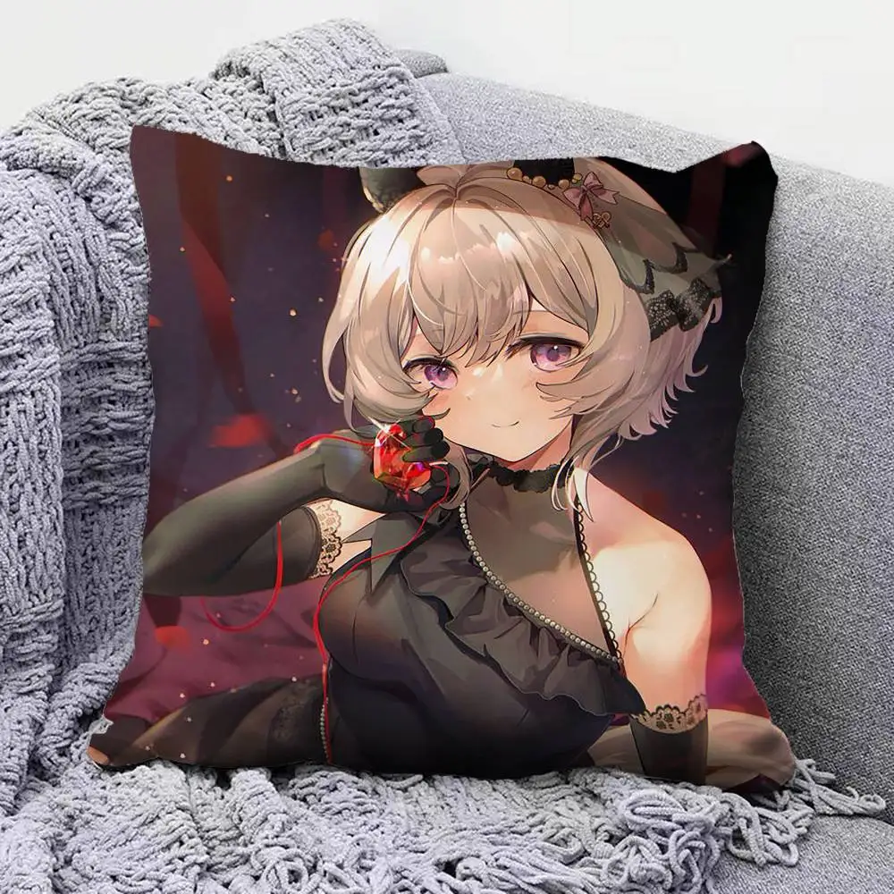 curren chan Umamusume Pretty Derby UMA  Pillow Covers, Home Sofa Cushion Covers and Aecorative Custom