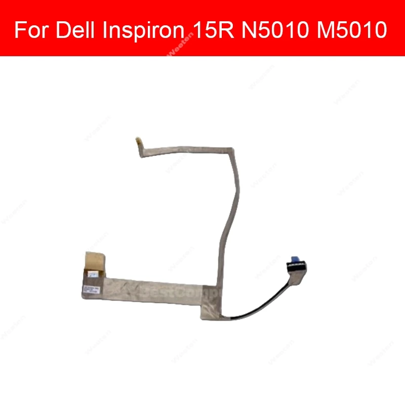 Para dell inspiron 15r n5010 m5010 50.4hh01.001 50.4hh01.301 04k7tx led tela lcd display de vídeo cabo de fita flexível peças de reparo