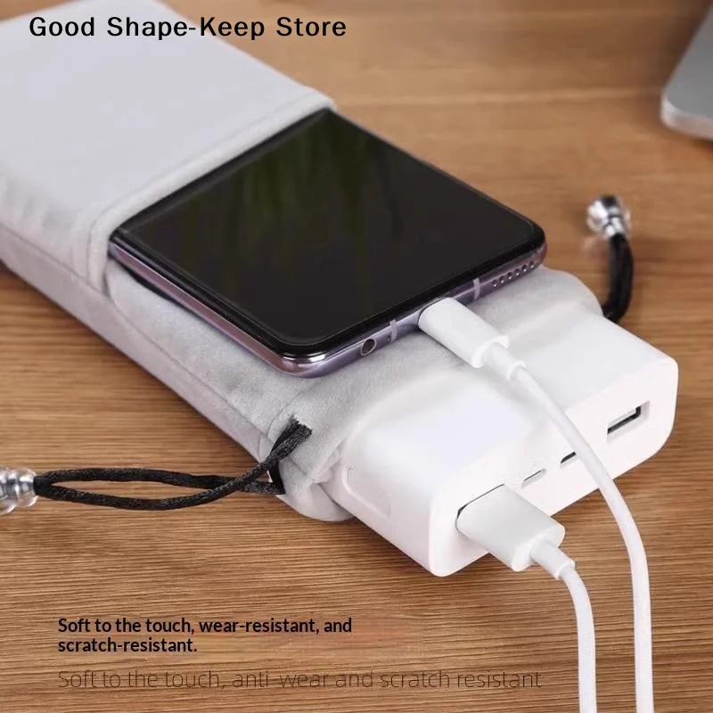 daily1Pcs Multifunction Flannelette Drawstring Pouch Bag, For Mobile Phone,SunglassesDaily products