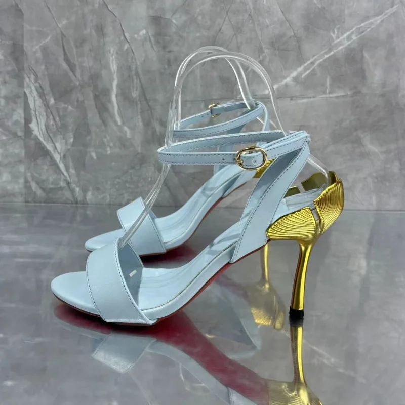 

Fashion Designer Womens Shoes New Exquisite Flower High Heeled Sandals for Woman French Romantic Casual Shoes Sandalias De Mujer