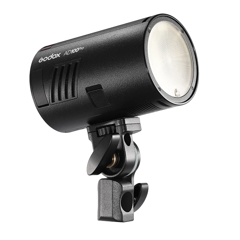 

AD100pro 100Ws 2.4G TTL Photography Flash Strobe 1/8000 HSS Pocket Flash Light With 2600mAh Lithium Battery