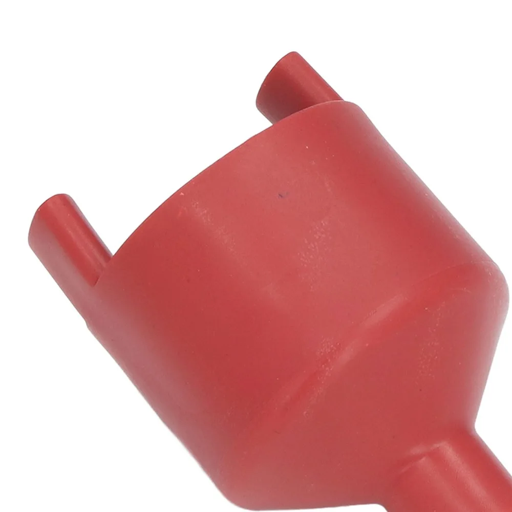 2Pcs Plastic Electric Fence Insulator Lightweight Durable Fence Installation Tool Electric Drill Compatible Red