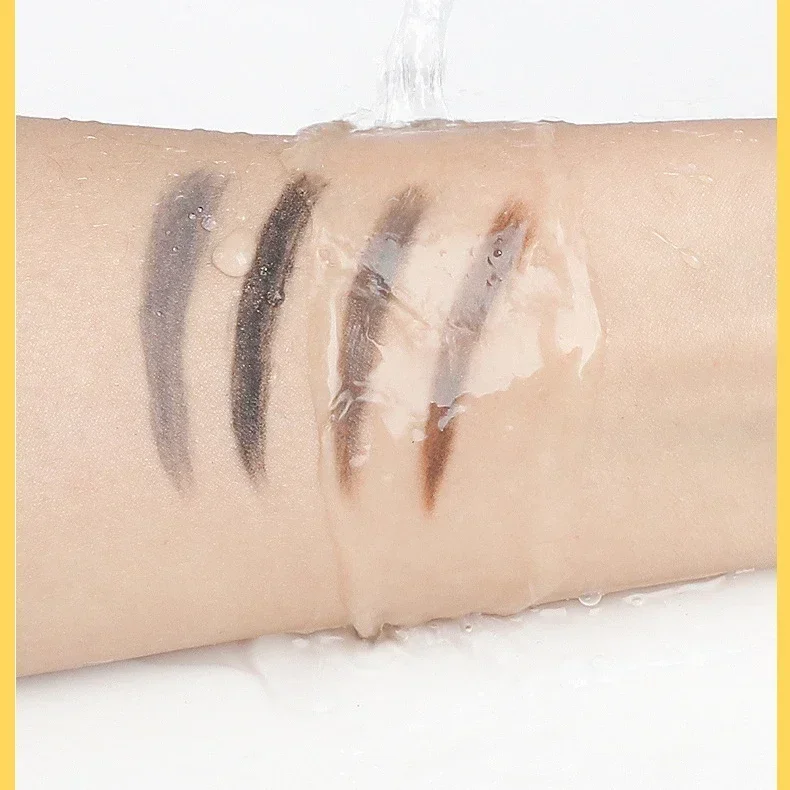 Small Gold Stick Double-Headed Eyebrow Pencil Ultra-Thin 3D Definition Lasting Non-Smudge Triangle Shape for Perfect Brows