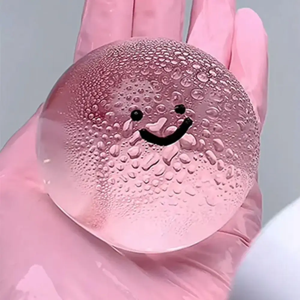 Quetschen Akne TPR Kristall Ball Transparent Feste Wasser Ball Kneifen Spielzeug Simulation Realistische Blase Octopus Kneifen Spielzeug