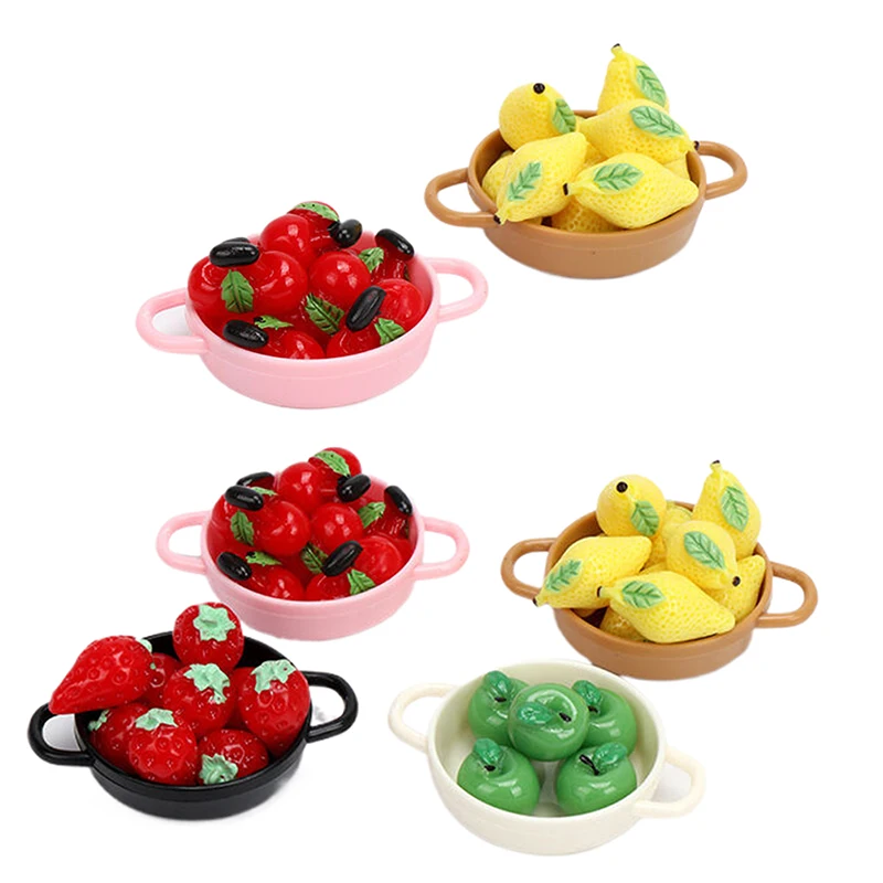 Maison de poupée Miniature, Pot avec couvercle, modèle d'ustensiles de cuisine, casseroles et poêles, Simulation de maison de poupée, Micro scène, accessoires de décoration