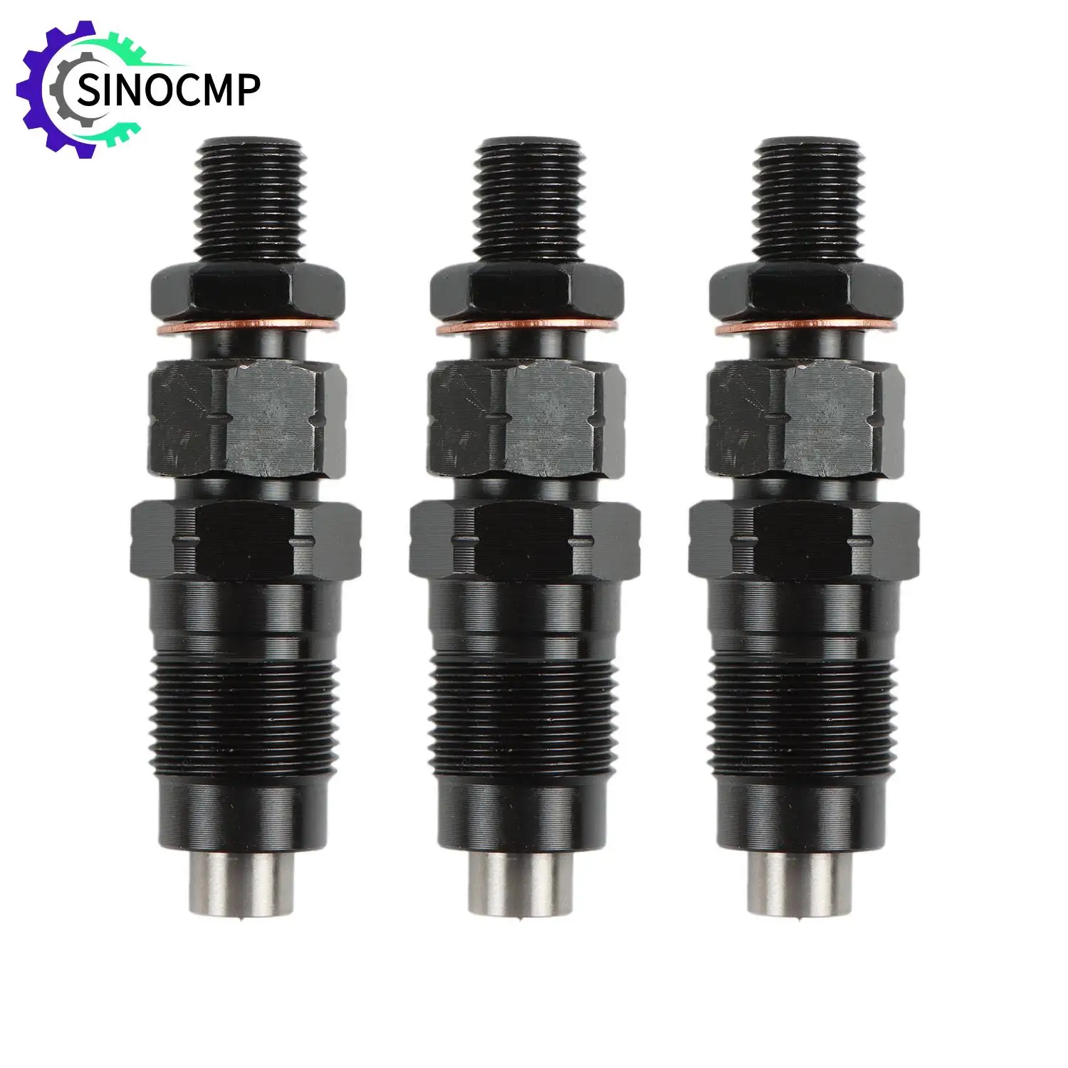 

Топливные форсунки SINOCMP, 3 шт., 3TNM72, 3TNV74F, 3TNV80F, 3YM30AE для двигателей Yanmar, тракторов John Deere, 119515-53001, распылитель форсунки