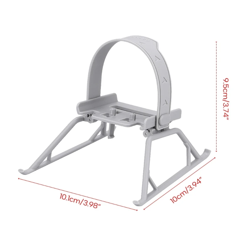 Mini protector soporte hélice para tren aterrizaje protector aviones Mini 4