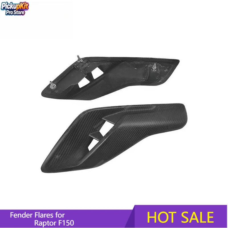 

Premium Upgraded Carbon Fiber Fender Attachment Air Intake Side Outlet Side Vent Body Kit for Raptor F150