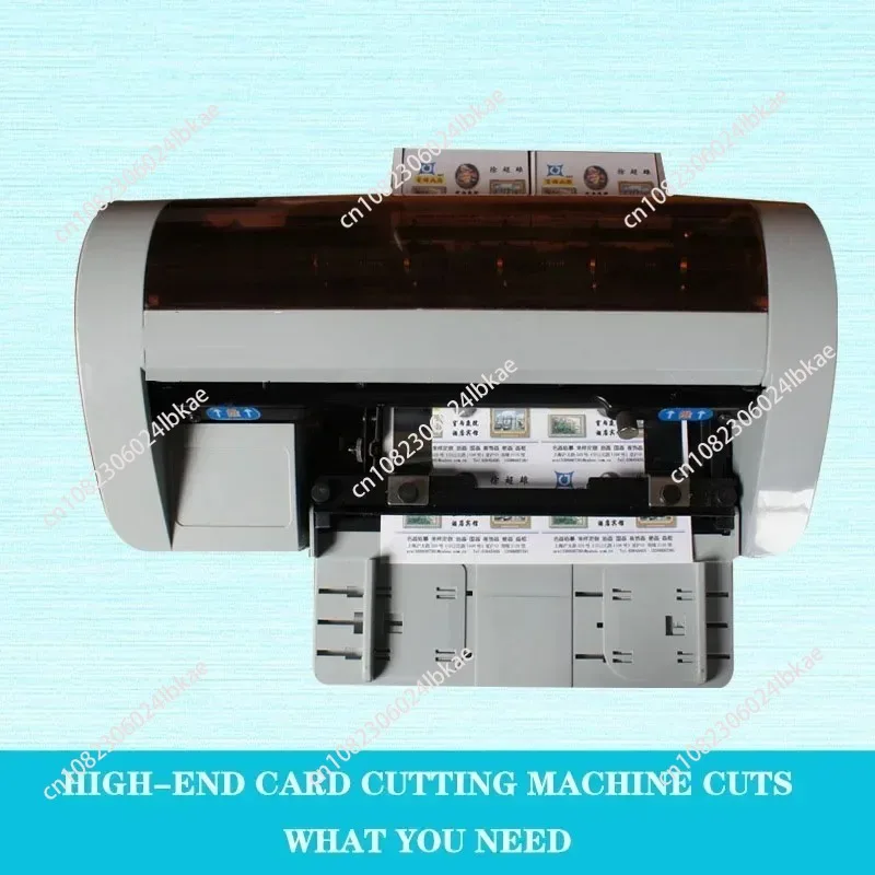 

Hot Sale SSB-001 Desktop Semi-Automatic Business Card Cutting Machine 220V/80W Electric Cutting Card Anti-cutting Oblique Self-g