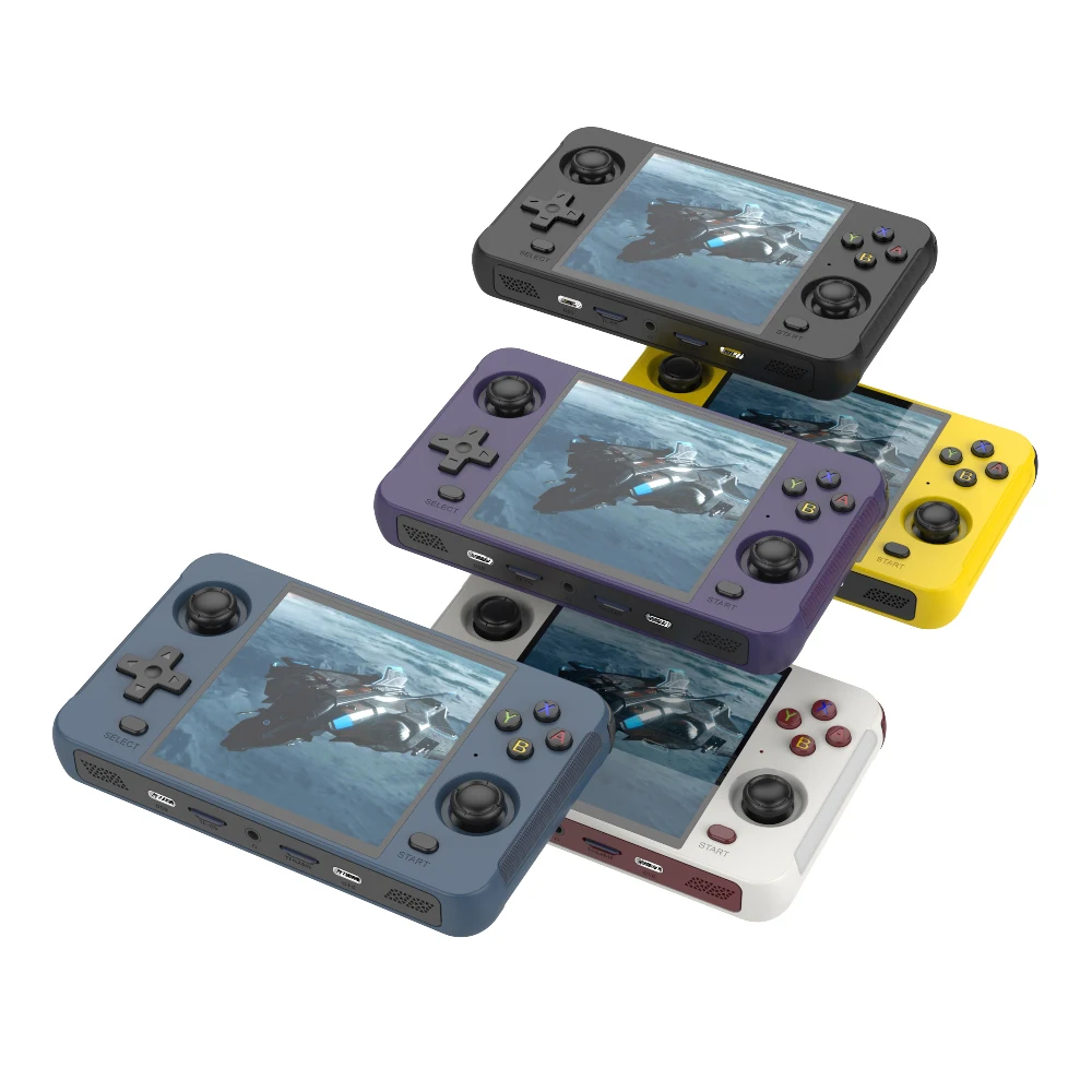 Yunyi neue Open-Source-Linux-System tragbare Pocket-Games-Player 64GB Videospiel konsole R40s Retro-Handheld-Spiele konsole