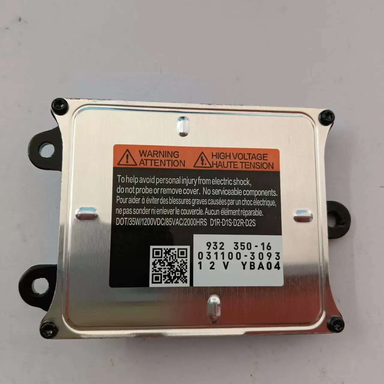 

0311003093 93235016 Подходит для 10-16 Cadillac SRX, ксеноновая лампа, модуль балласта стабилизатора лампы D2SLED
