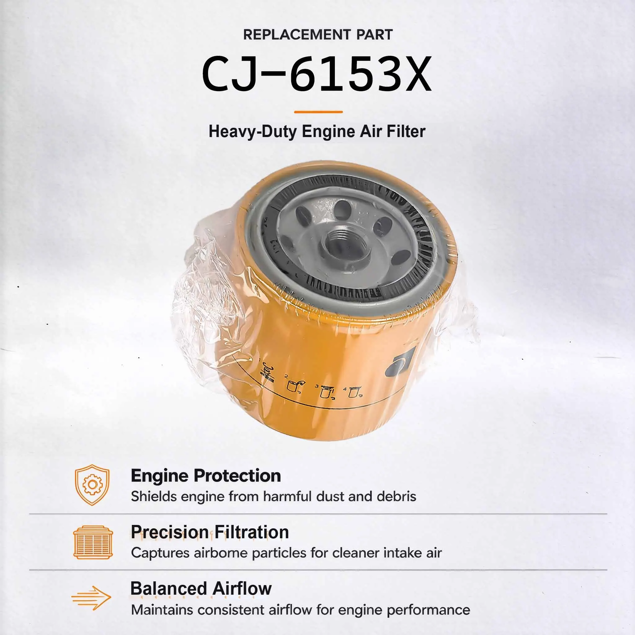 new Oil Filter LF3376 Fits for Shantui SE60 SE75-9 SE85-9 Crawler Excavators for Kubota Engine