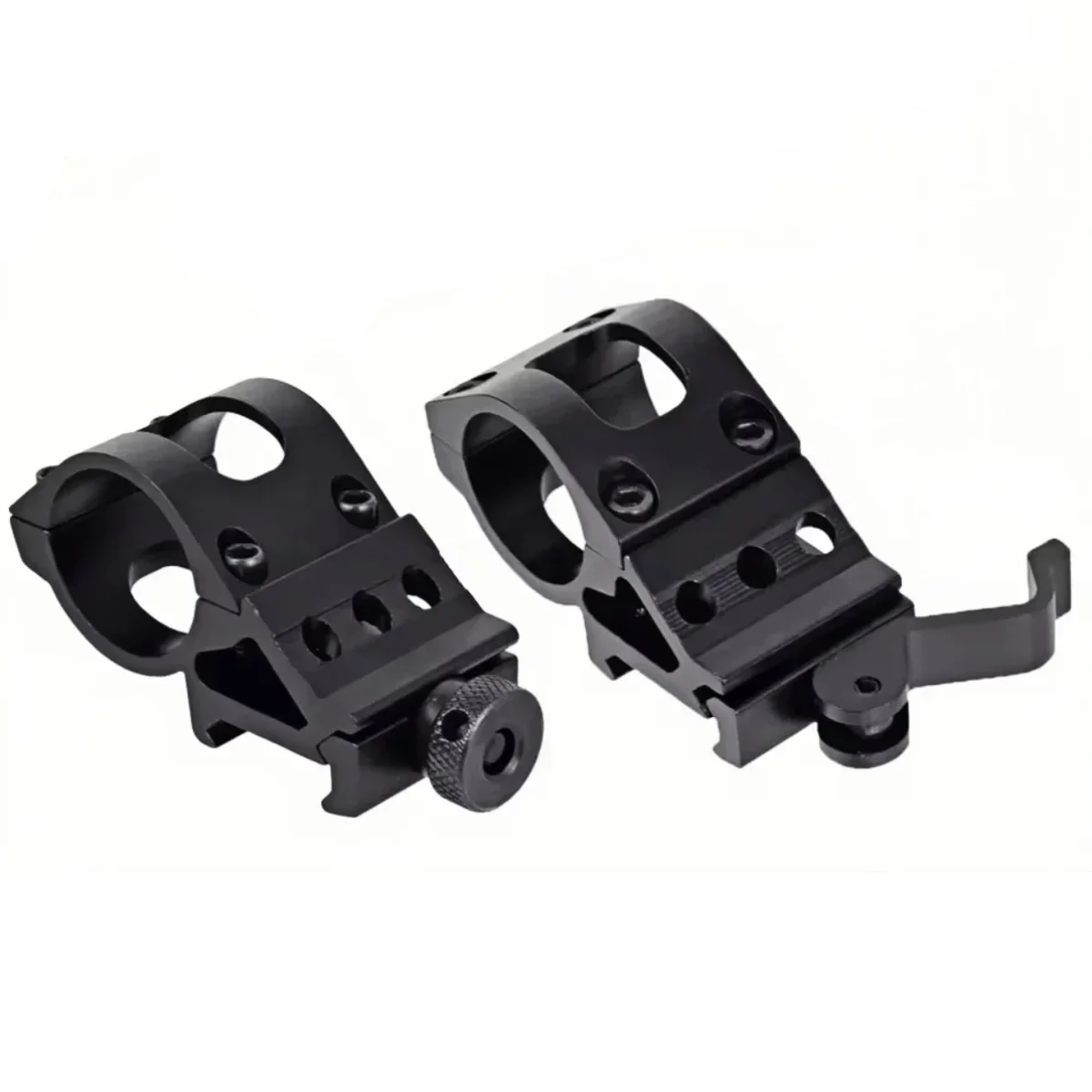 25.4 مللي متر 45 درجة إزاحة الجانب جبل لعبة بندقية مصباح يدوي حامل QD نطاق جبل 20 مللي متر السكك الحديدية الليزر مصباح شعلة محول تركيب #1