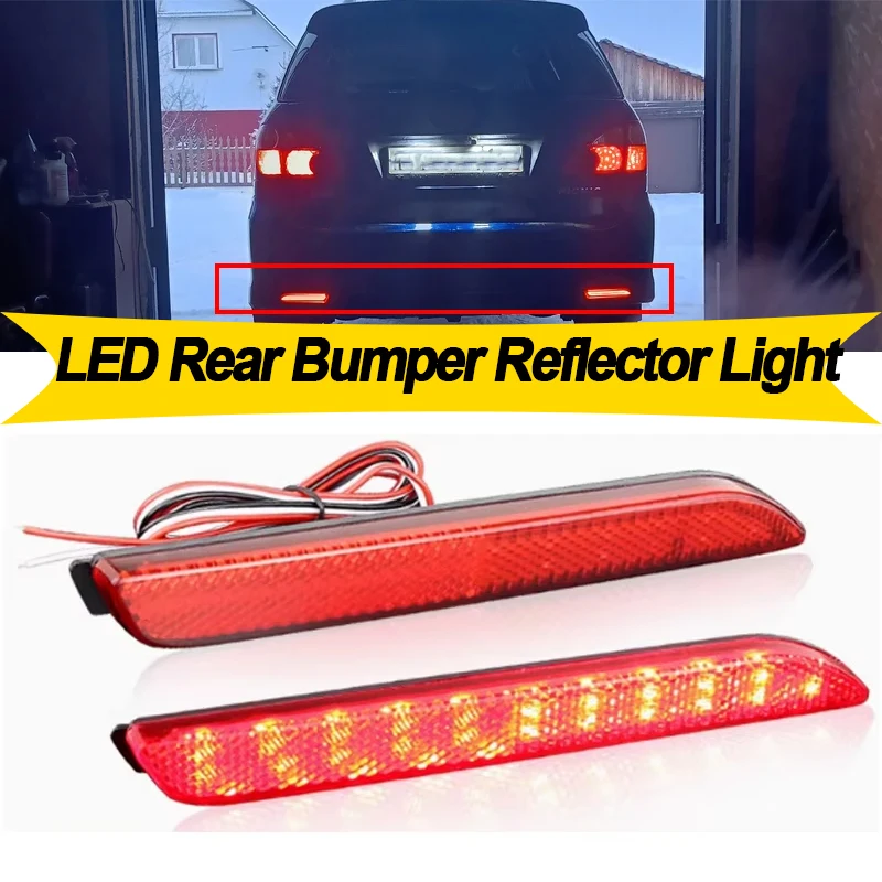 2 قطعة لتويوتا ريز أتمنى سيينا إنوفا ريز Vellfire فيرسو هارير نزهة Aygo ألفارد مارك X LED الوفير عاكس أضواء #1