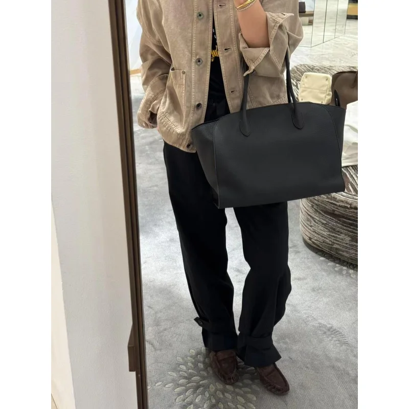

New Genuine Leather Handbag Shopping Bag Large Capacity Commuting the Tote Bag designer luxury sac de luxe femme Big popular bag