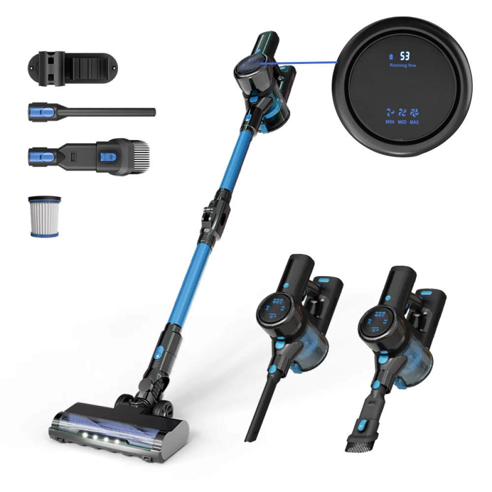 W3022-S   Custom Manufacture 250w Cordless Handheld Vacuum Cleaner with Powerful Suction for Home Use