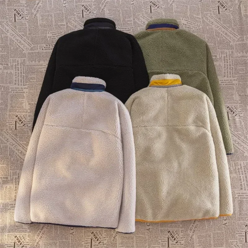 กลางแจ้งWindproofฤดูหนาวชายColdproofเสื้อแจ็คเก็ตเสื้อกันหนาวCashmere Jacketลงเสื้อแจ็คเก็ตชายอุ่นสบายเสื้อผ้าTop