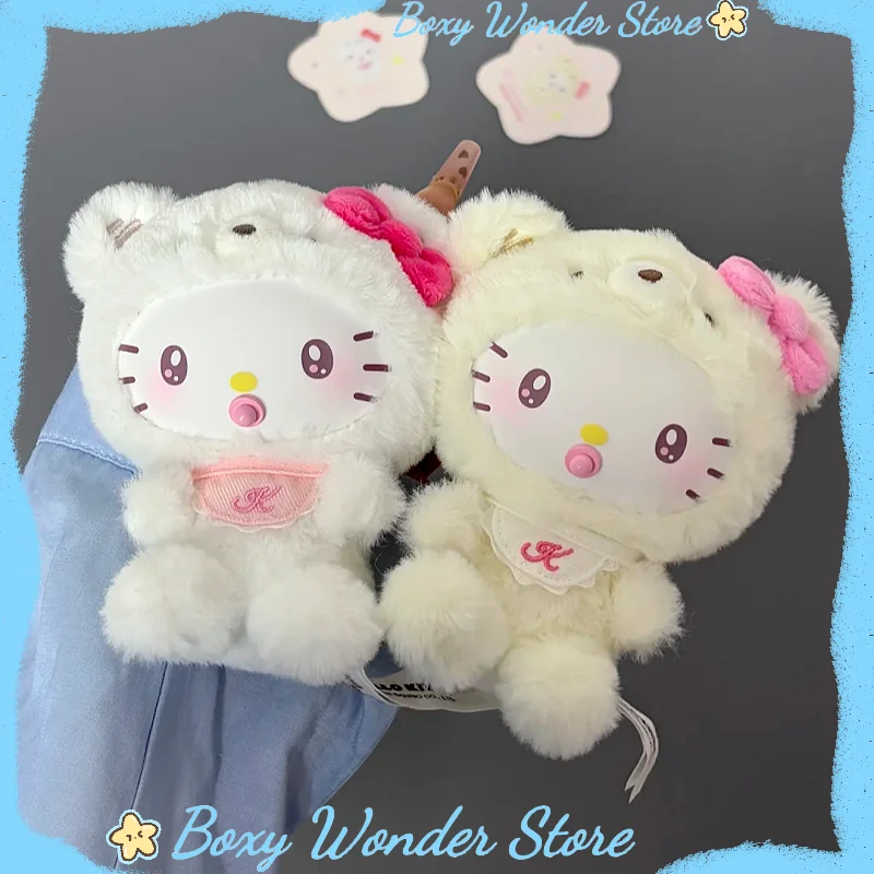 

Оригинальная серия Sanrio Little Bear Planet: виниловые фигурки в закрытых коробках, милые плюшевые куклы Куроми и Хелло Китти, модные куклы-подарки для девочек, хит продаж