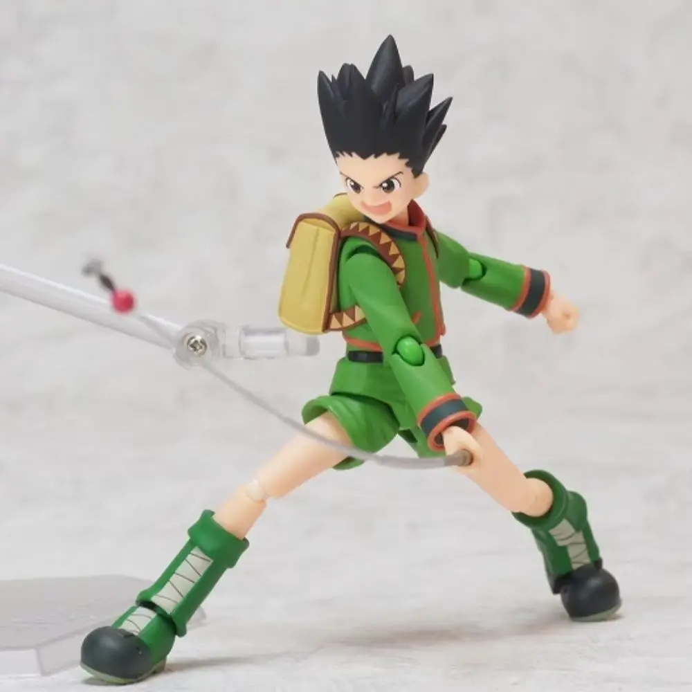 

100% Оригинальная фигурка Max Factory Gon Freecss Figma # 181) Аниме-фигурка, модель, украшение, коллекционная игрушка, подарок на день рождения