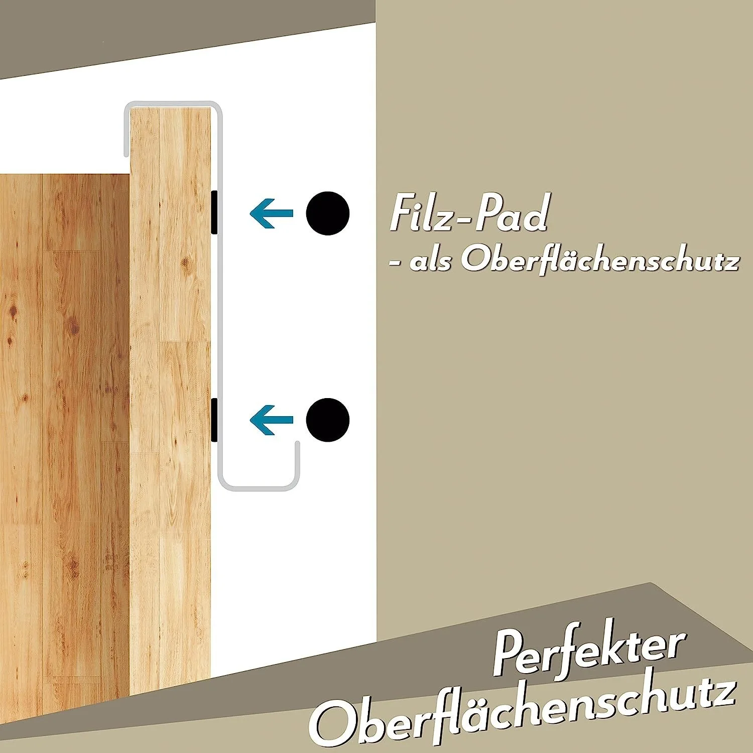 

No-Drill Door Back Storage Hooks Easy Install Dual-Sized Design for Better Compatibility Door Hanger Organizer