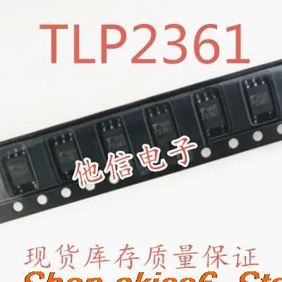 

10 шт., Оригинальные запасные части TLP2361 P2361 SOP5