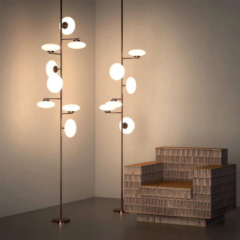 

Modern Floor Lamp Minimalist Led Standing Lamp Nordic Gold Floor Lamps for Living Room Bedroom Lamp Study Street Lamp Lambader