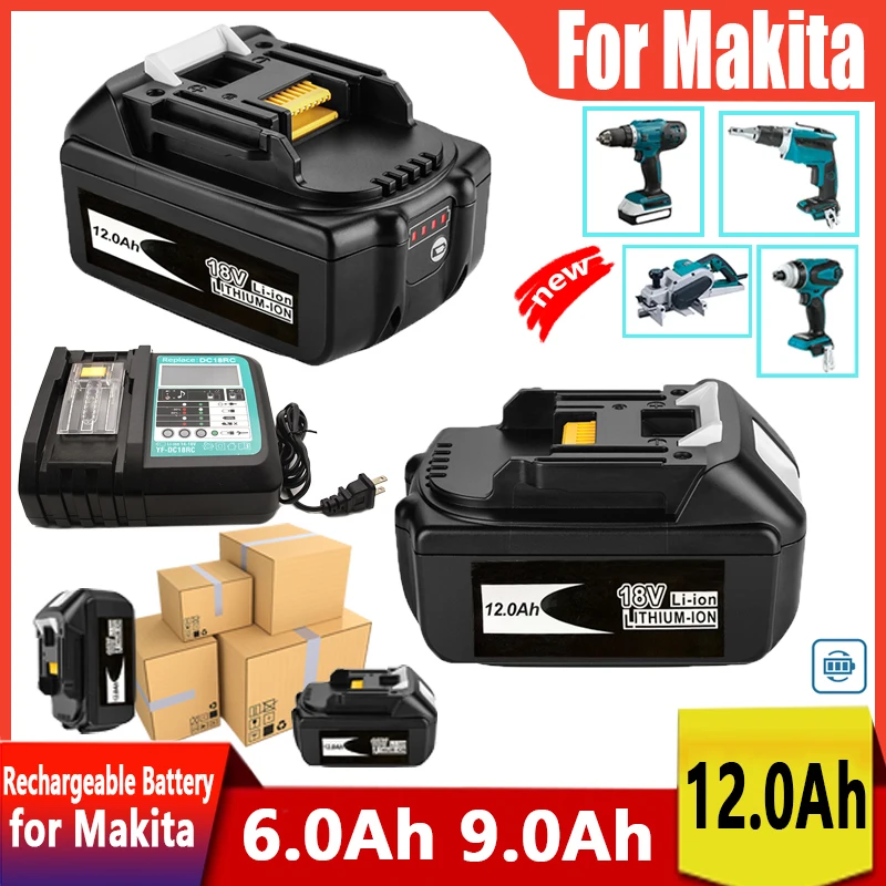 

Литий-ионный аккумулятор Battool для Makita BL1830 BL1815 BL1860 BL1840, 18 в, 3,0/4,0/6,0 Ач