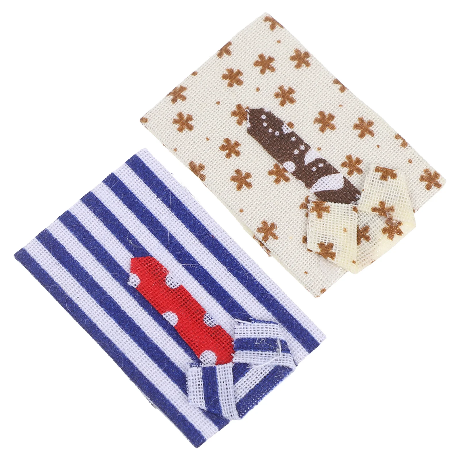 

2Pcs 1:12 Scale Miniature Mens Shirt Detailed Craftsmanship for Diorama Displays Durable Fabric Tiny Shirt for Miniature Worlds