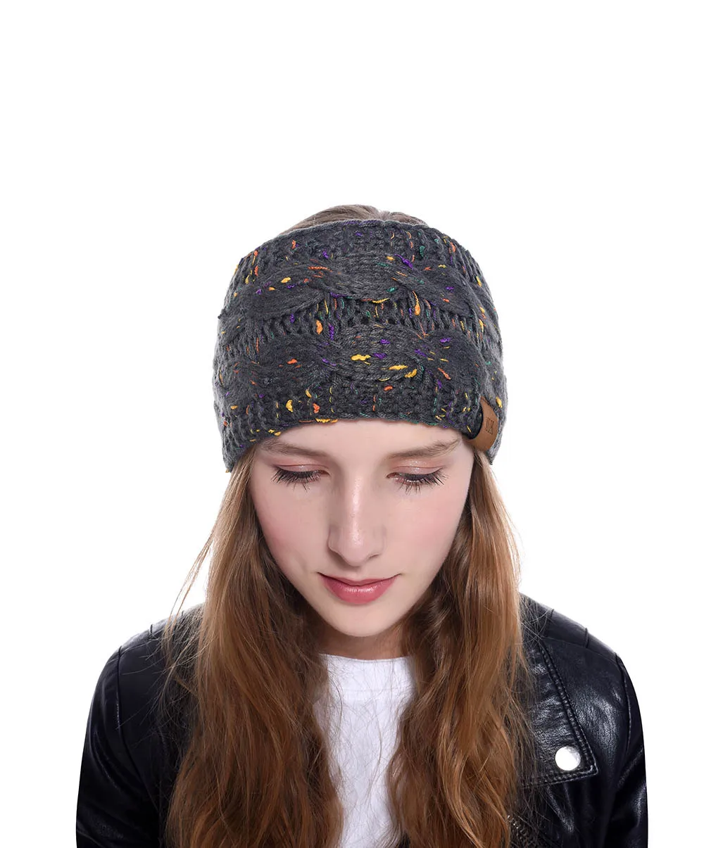 Neue Plüsch Stirnband Winter Warme Breite Elastische Haarband Feste Breite Turban Ohr Wärmer Haarband Weiche DIY Haar Zubehör Kopfbedeckungen – Detail 23