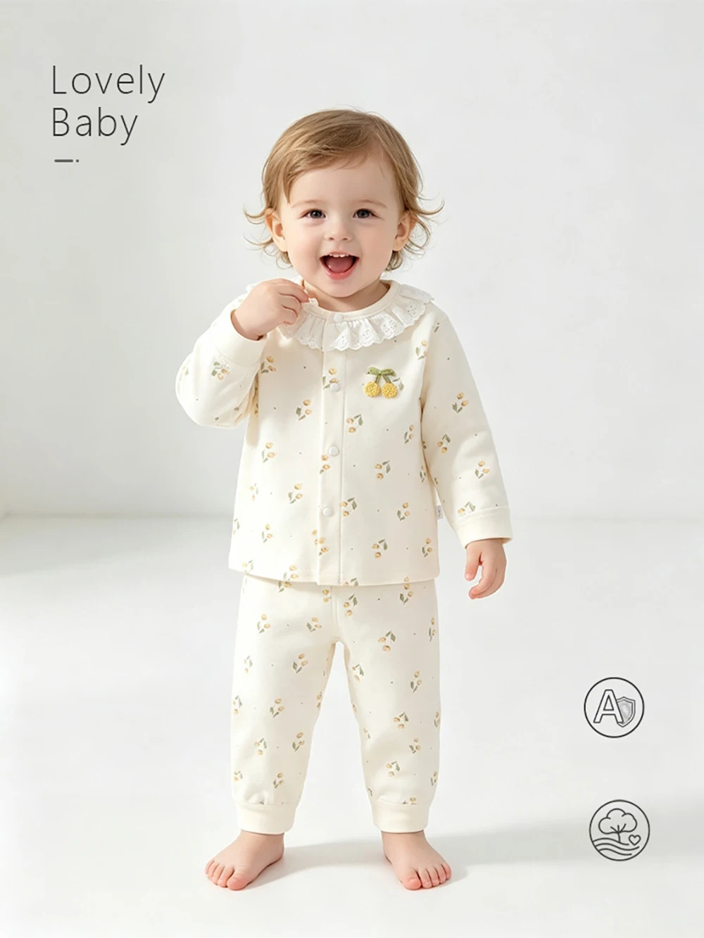 MILANCEL Baby Clothing Sets 6M-3T Baby Girls Clothes Autumn Cotton Infant Outfit 2PCS Floral Bunny Toddlers Boys Clothes