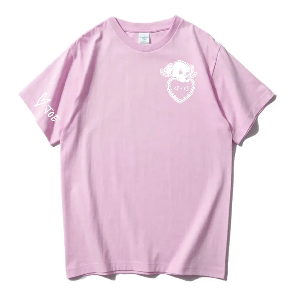 جرو القلب 3X3 تي شيرت جو جوناس المغني مطبوعة الصيف الرجال والنساء تي شيرت قصير الأكمام س الرقبة للجنسين ملابس الشارع #2